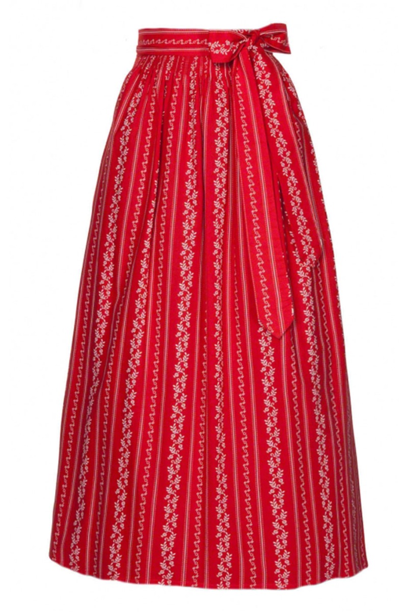 Dirndlschürze in rot