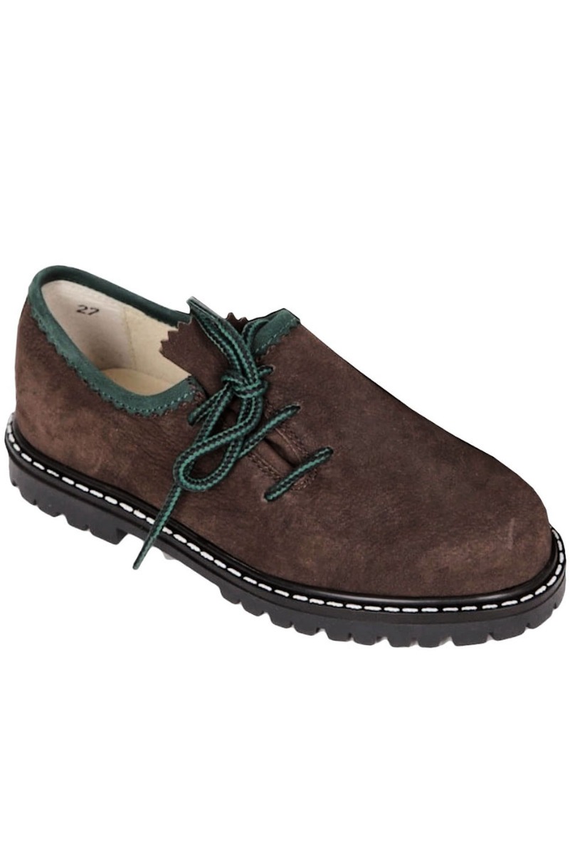 Schuhtrachtler Kinder-Haferlschuh 1331K in braun