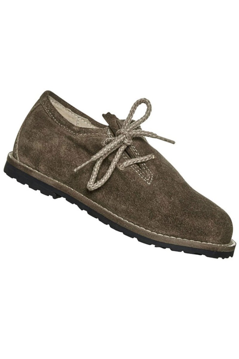 Kinder-Haferlschuh in torf antik