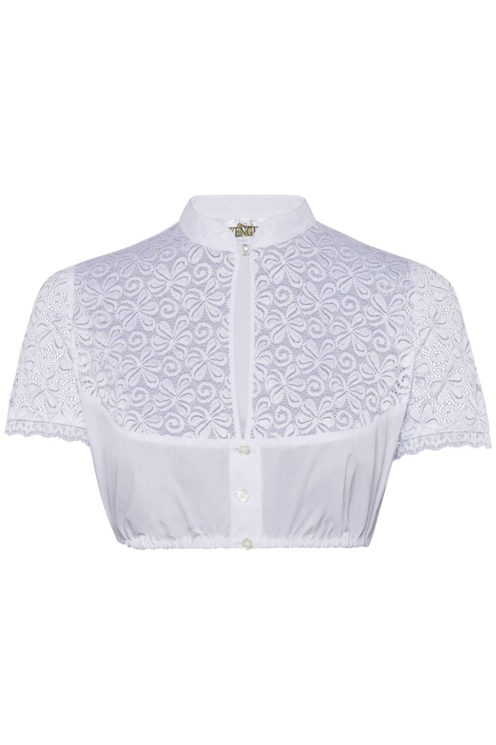 Dirndlbluse Gerlinde in weiß