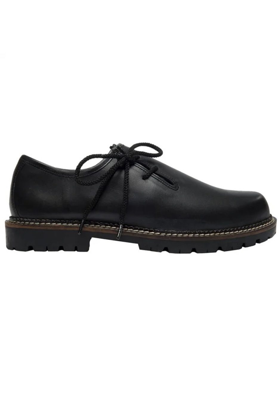 Haferlschuh in schwarz