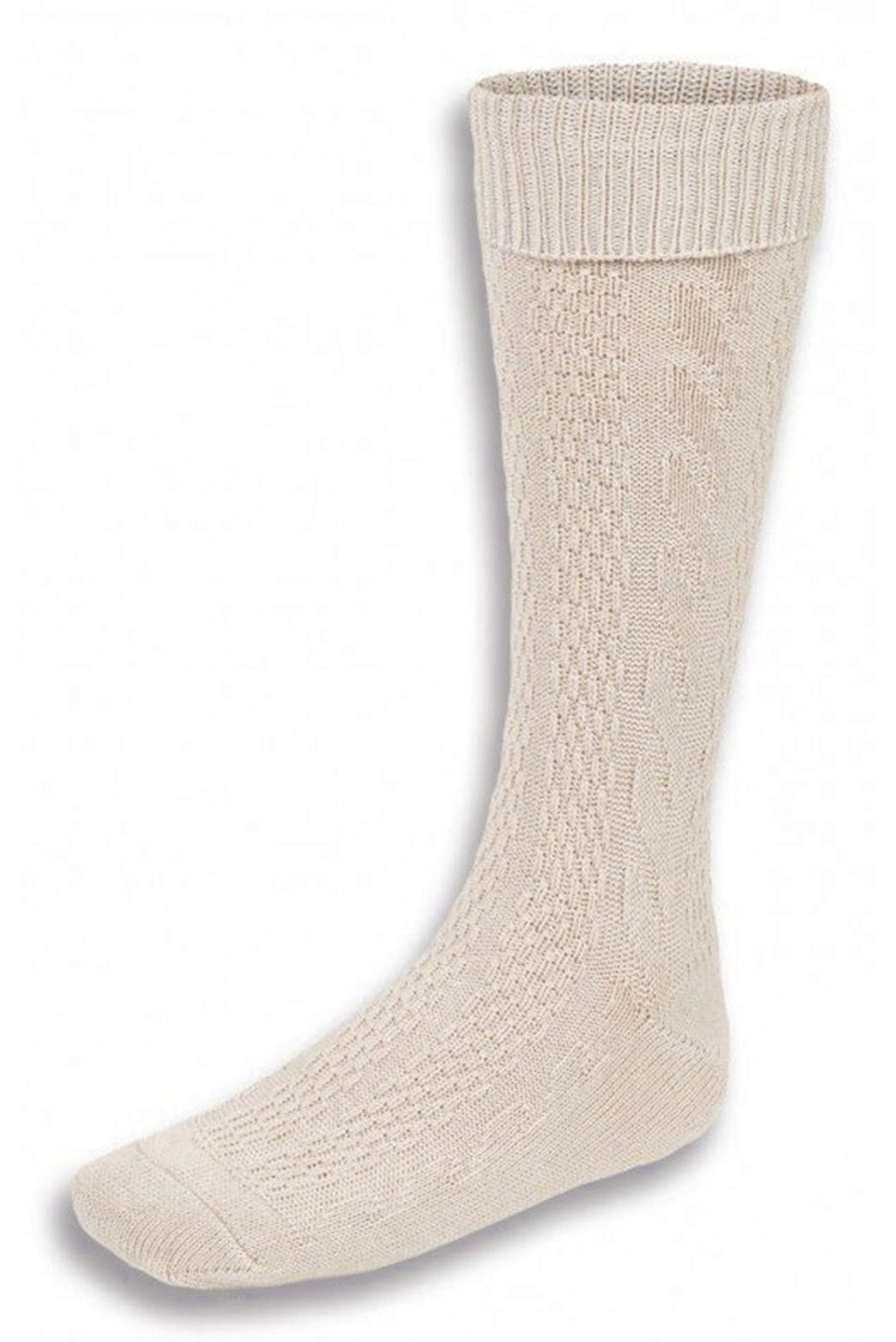 Trachten-Kniestrümpfe in beige