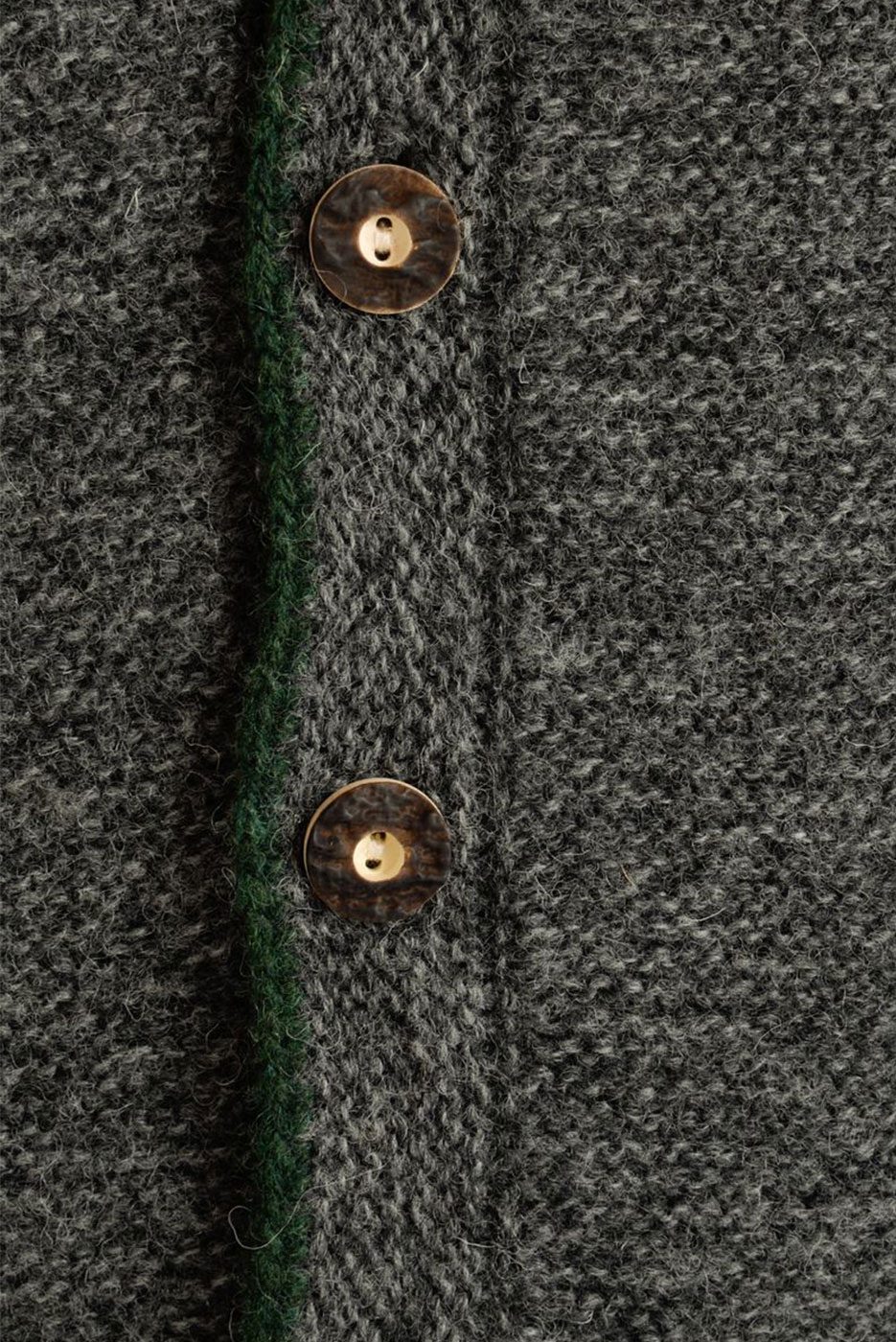 Alternative view of Trachten-Strickjacke Jakob in anthrazit hell