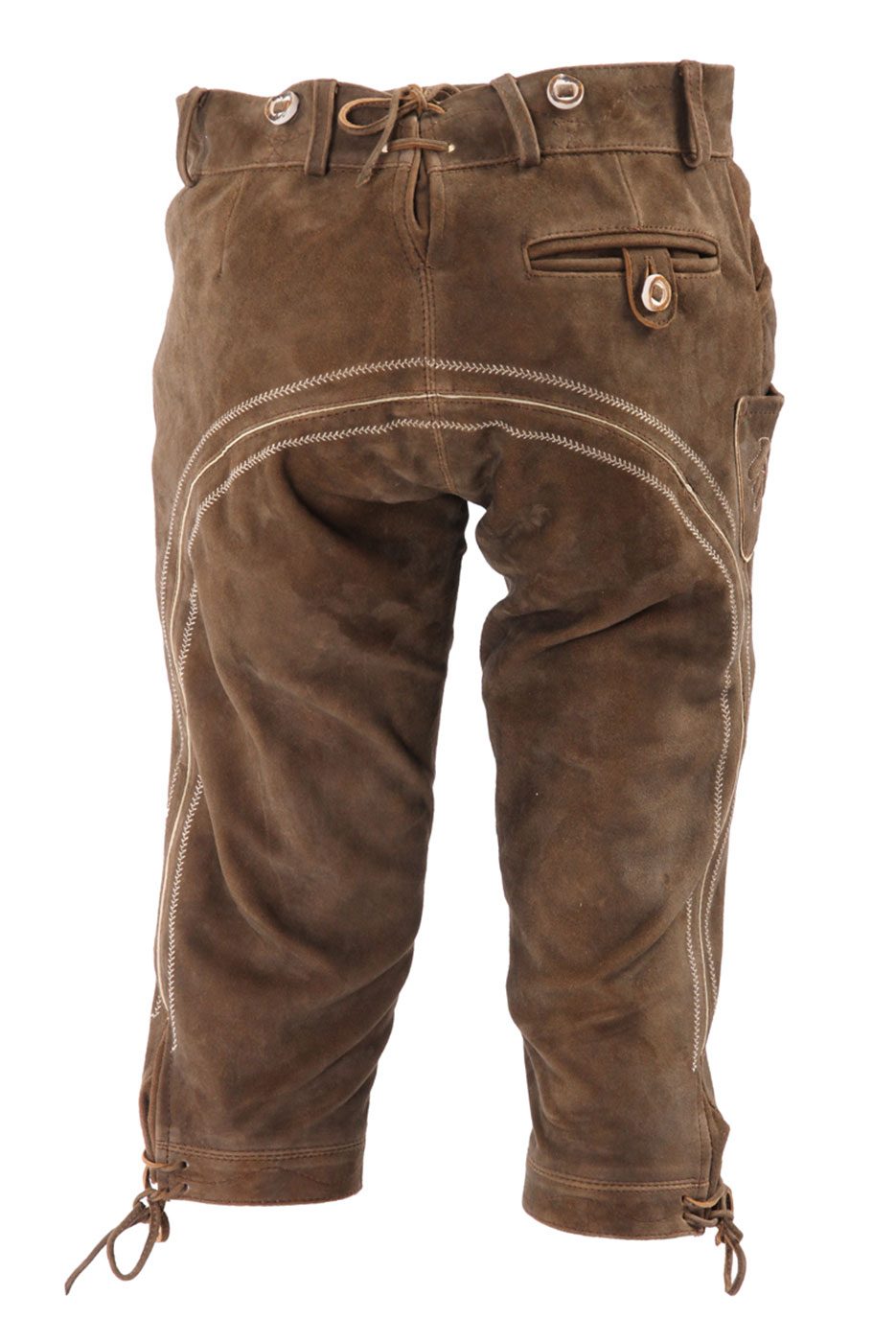 Alternative view of Bundlederhose Beppe in mittelbraun