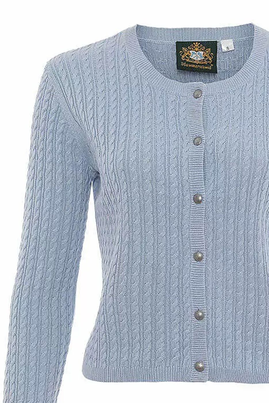 Alternative view of Strickjacke Regina in hellblau