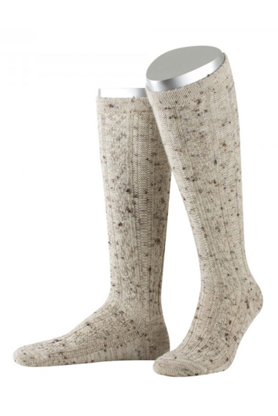 Kurzhosenstrümpfe Ulrich in beige meliert