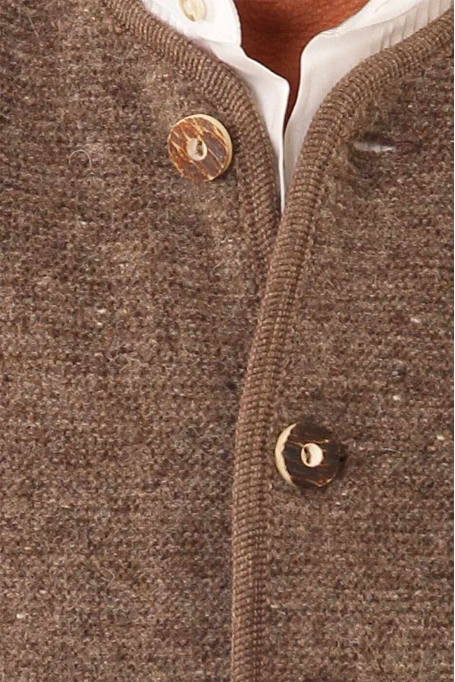 Alternative view of Trachten-Strickweste in braun