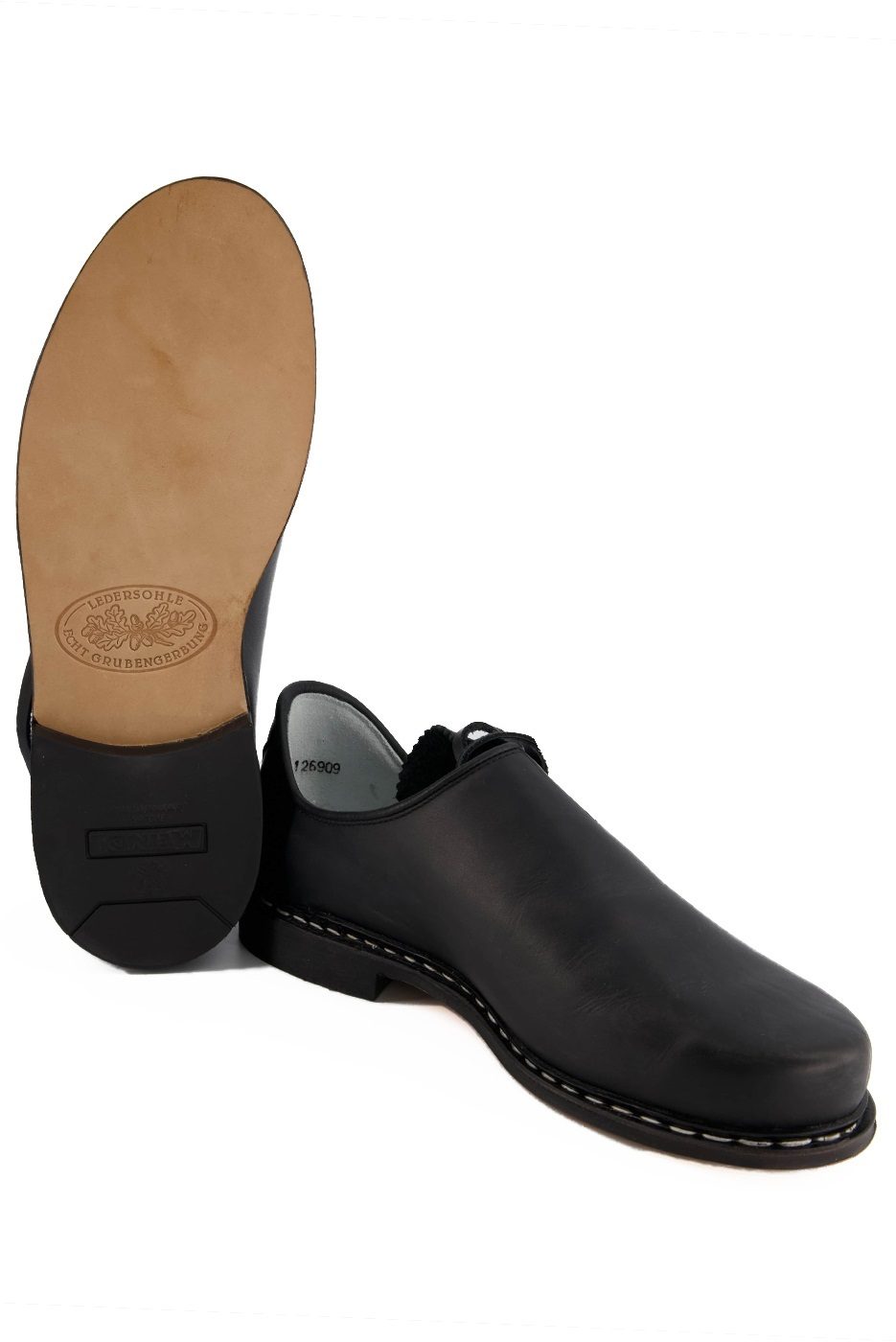 Meindl Haferlschuhe Kössen in schwarz