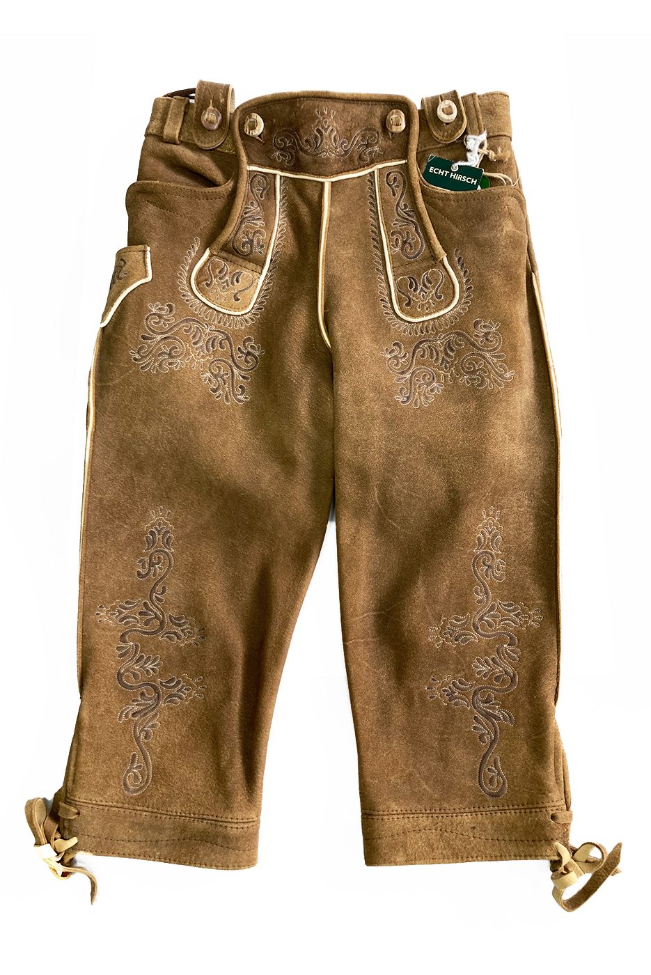 Hirsch - Bundlederhose Witold in hellbraun