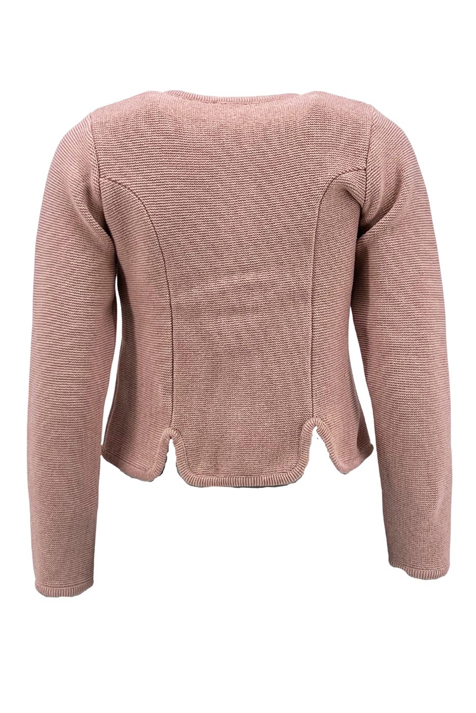Alternative view of Strickjacke 18640 in altrosa