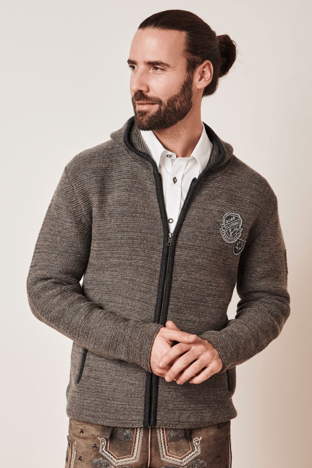 Alternative view of Strickhoodie Bastian