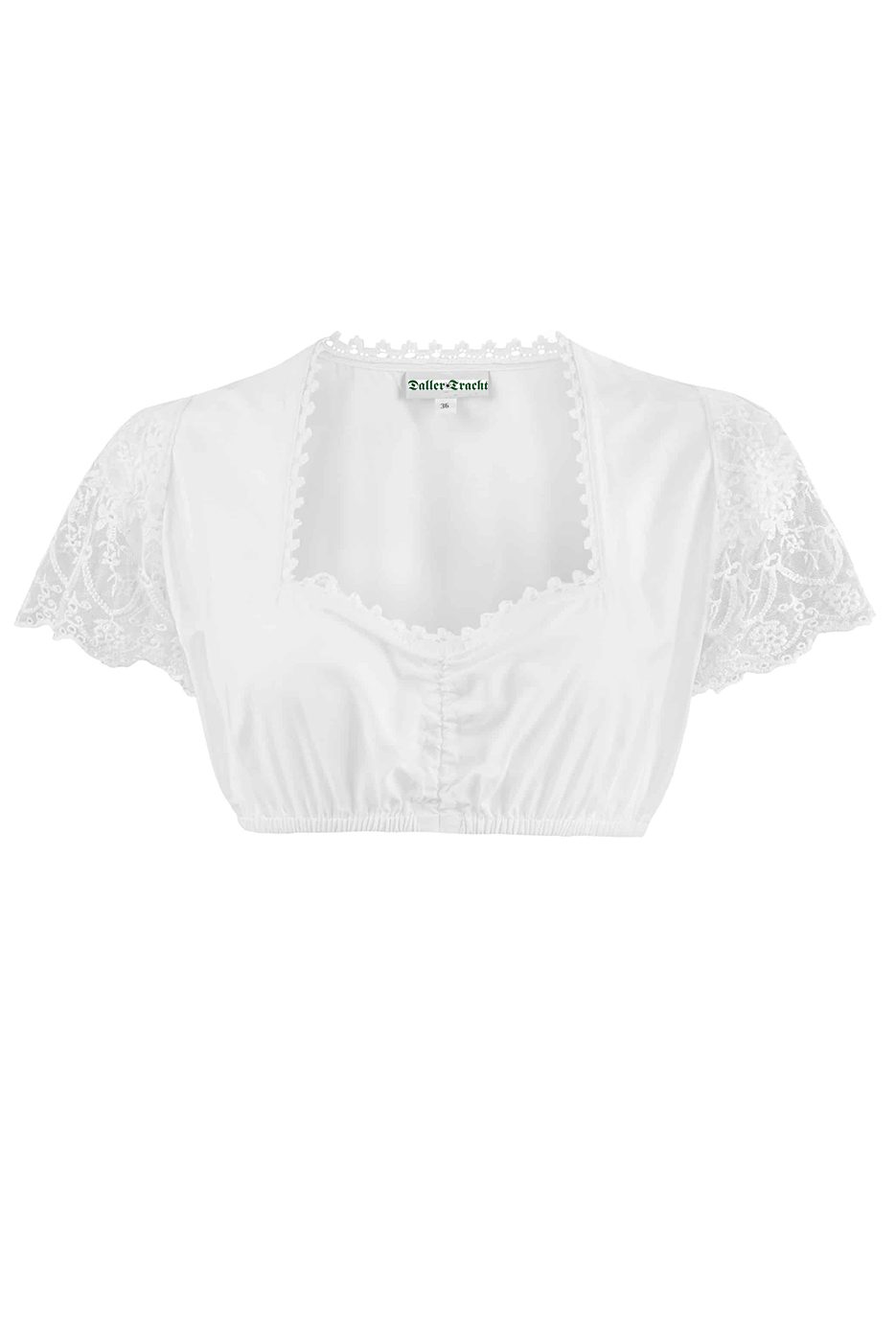 Dirndlbluse B-333 in weiß