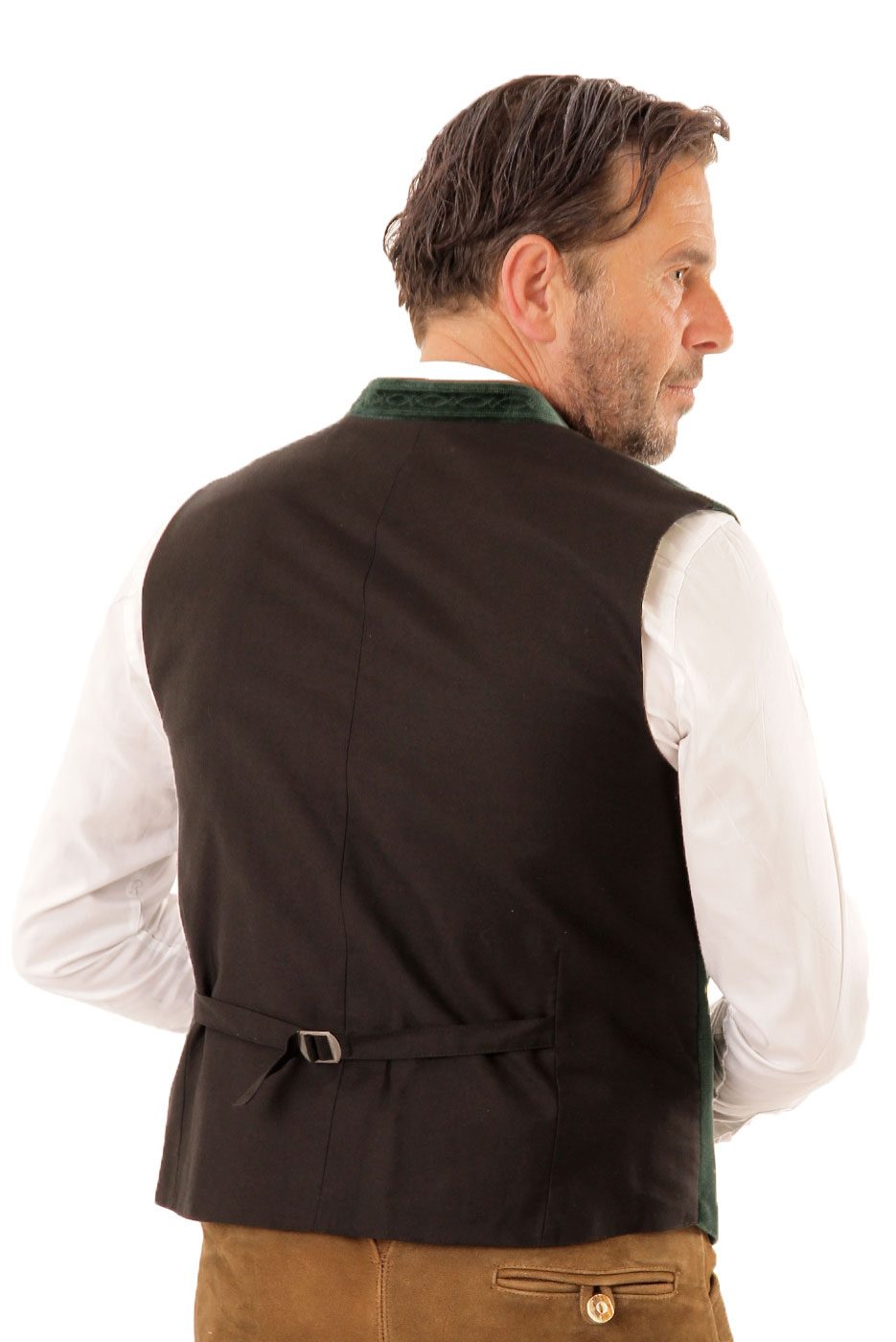 Alternative view of Trachtenweste Pius in grün