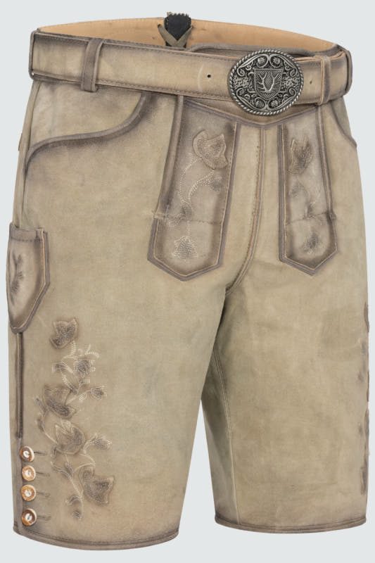 Alternative view of Lederhose Kai mit Gürtel