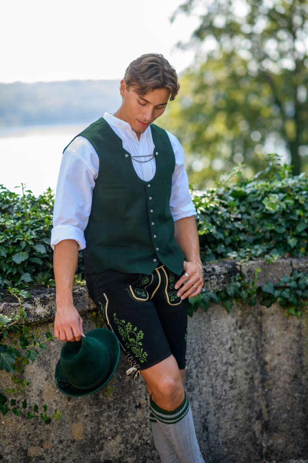 Gilet Stefan in tanne