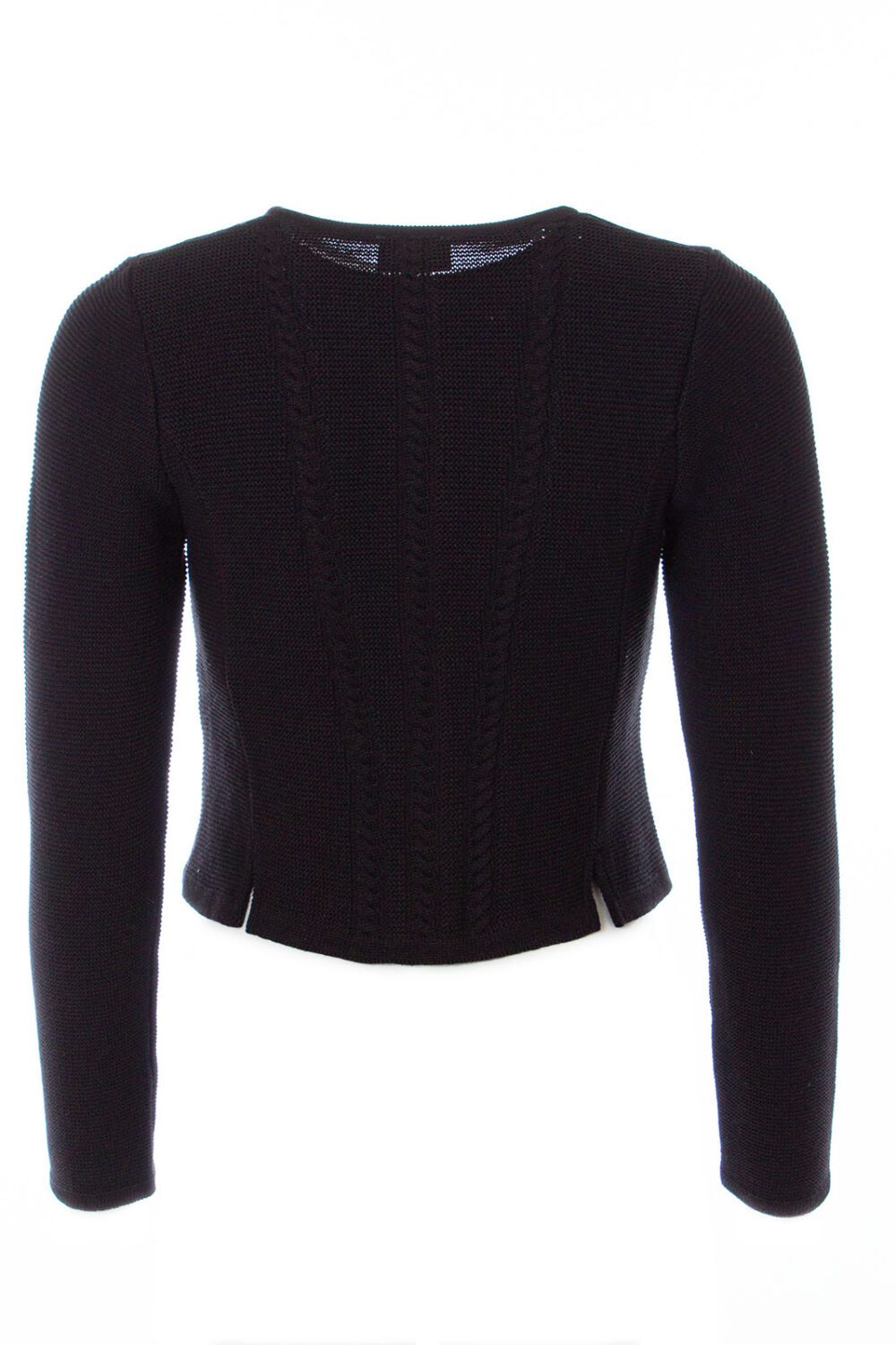 Alternative view of Strickjacke Issy in schwarz