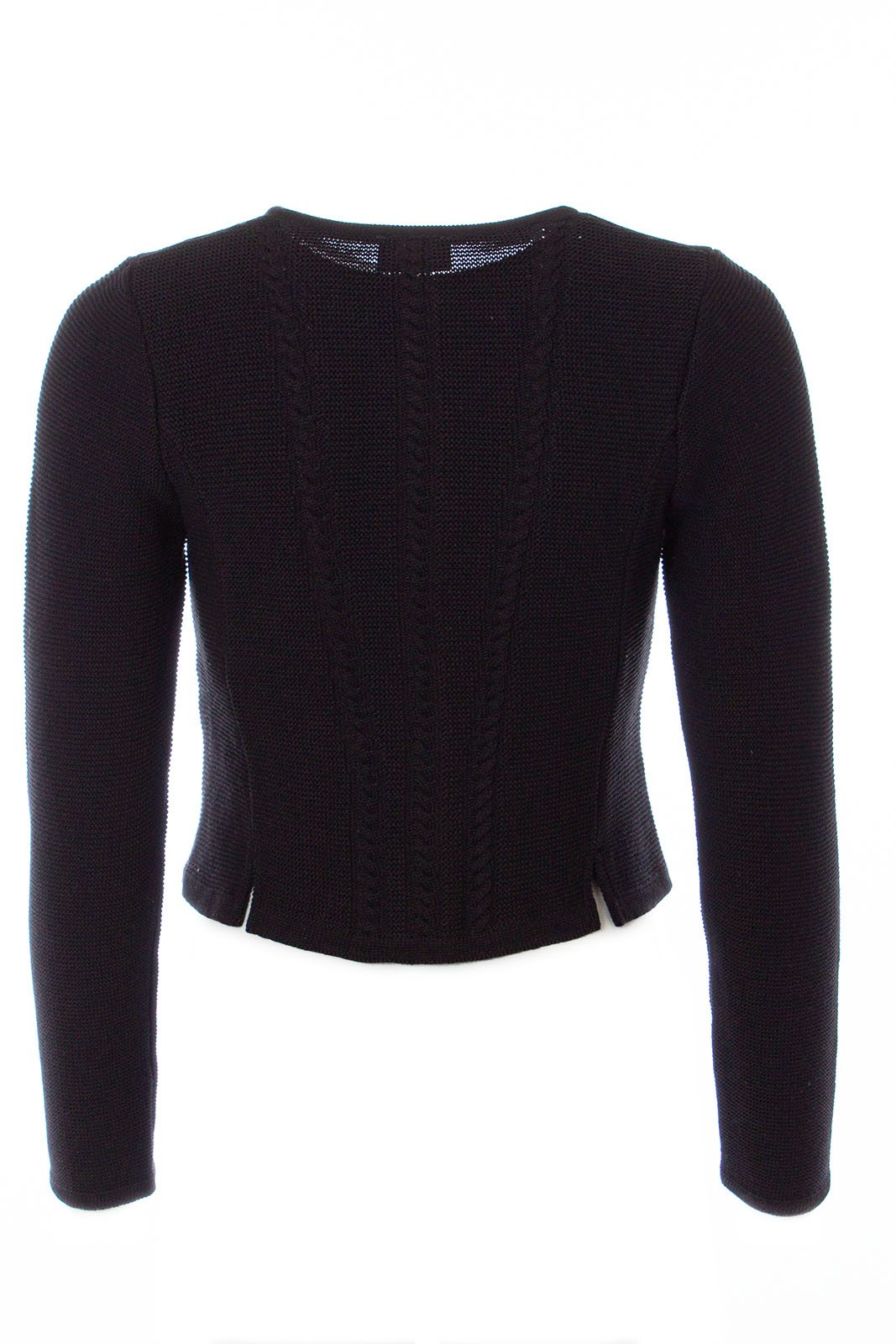 Strickjacke Issy in schwarz – Bild 2