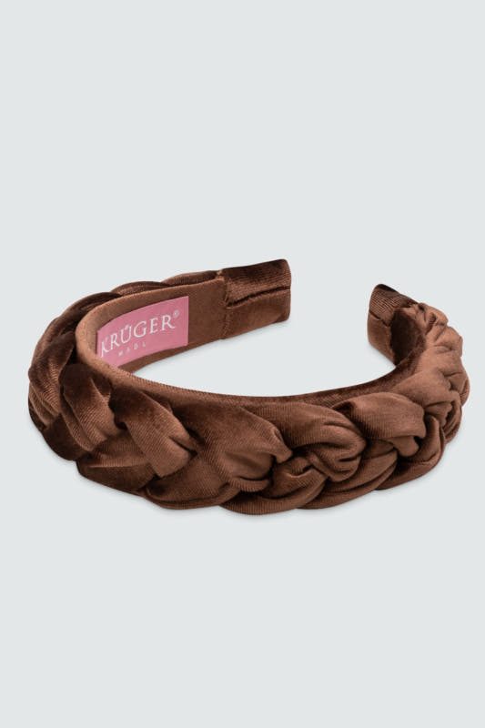 Alternative view of Geflochtener Samt-Haarreif