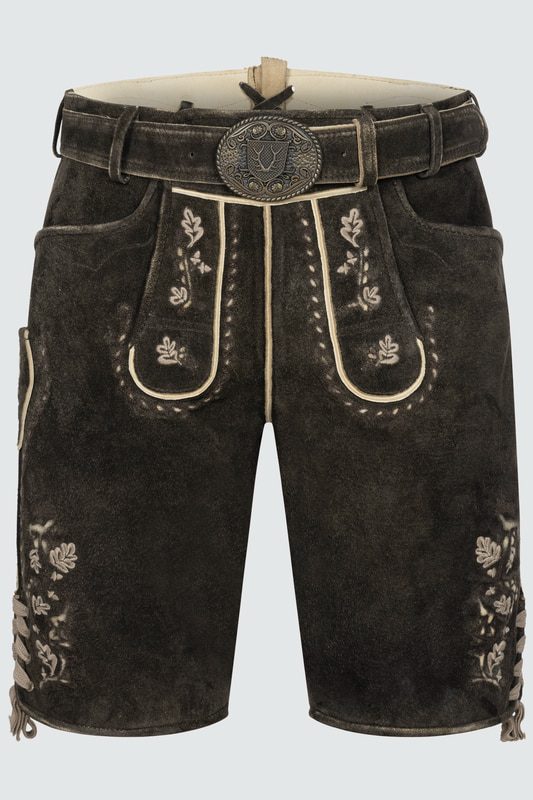 Lederhose Calle mit Gürtel