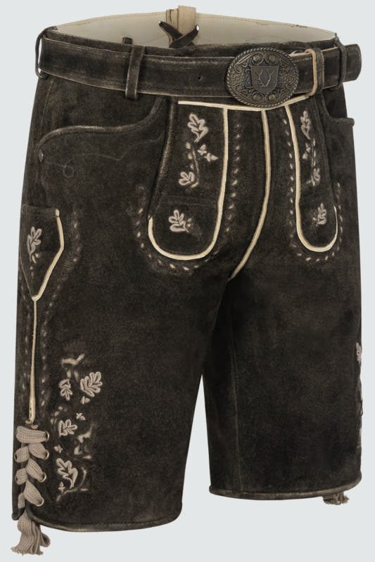 Alternative view of Lederhose Calle mit Gürtel