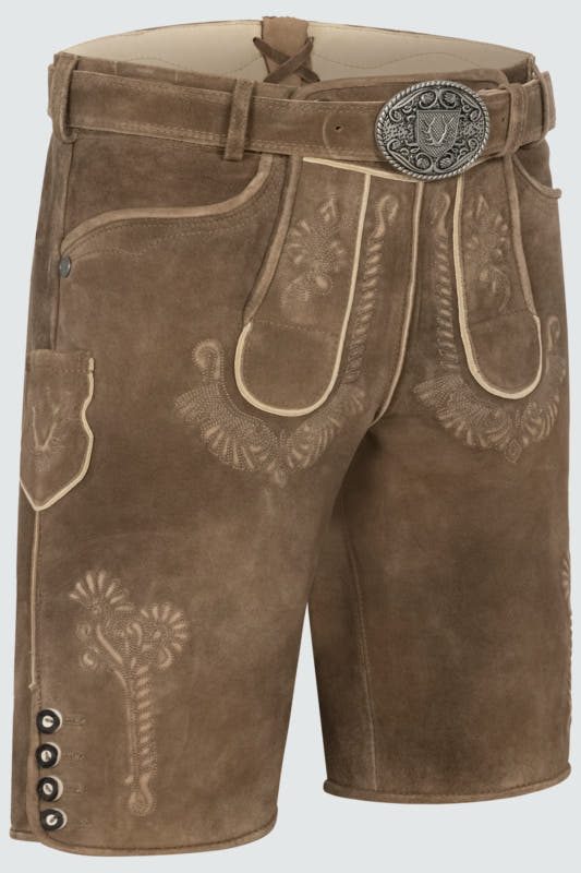 Alternative view of Lederhose Aric mit Gürtel