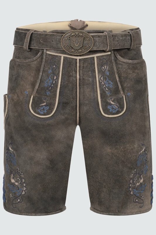 Lederhose Vasili mit Gürtel