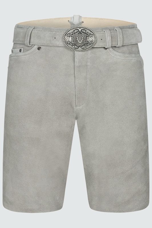 Lederhose Jari mit Gürtel
