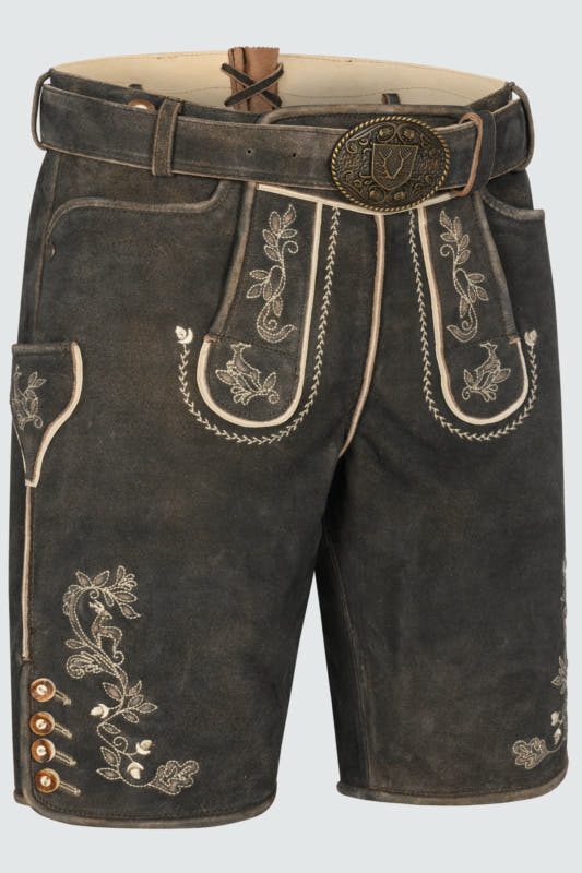 Alternative view of Lederhose Arendt mit Gürtel