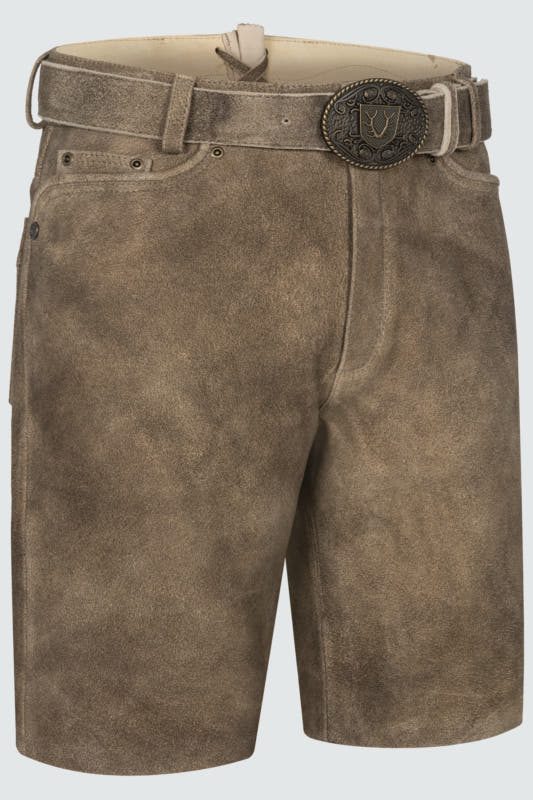 Alternative view of Lederhose Taro mit Gürtel