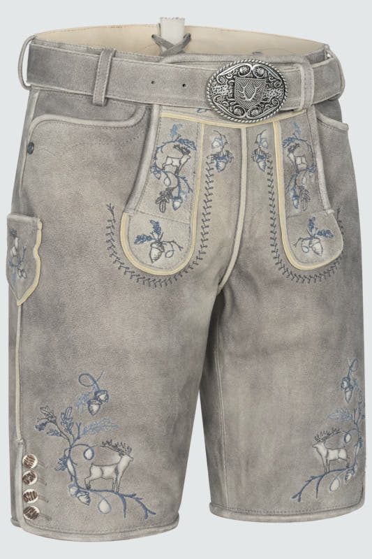 Alternative view of Lederhose Ulf mit Gürtel