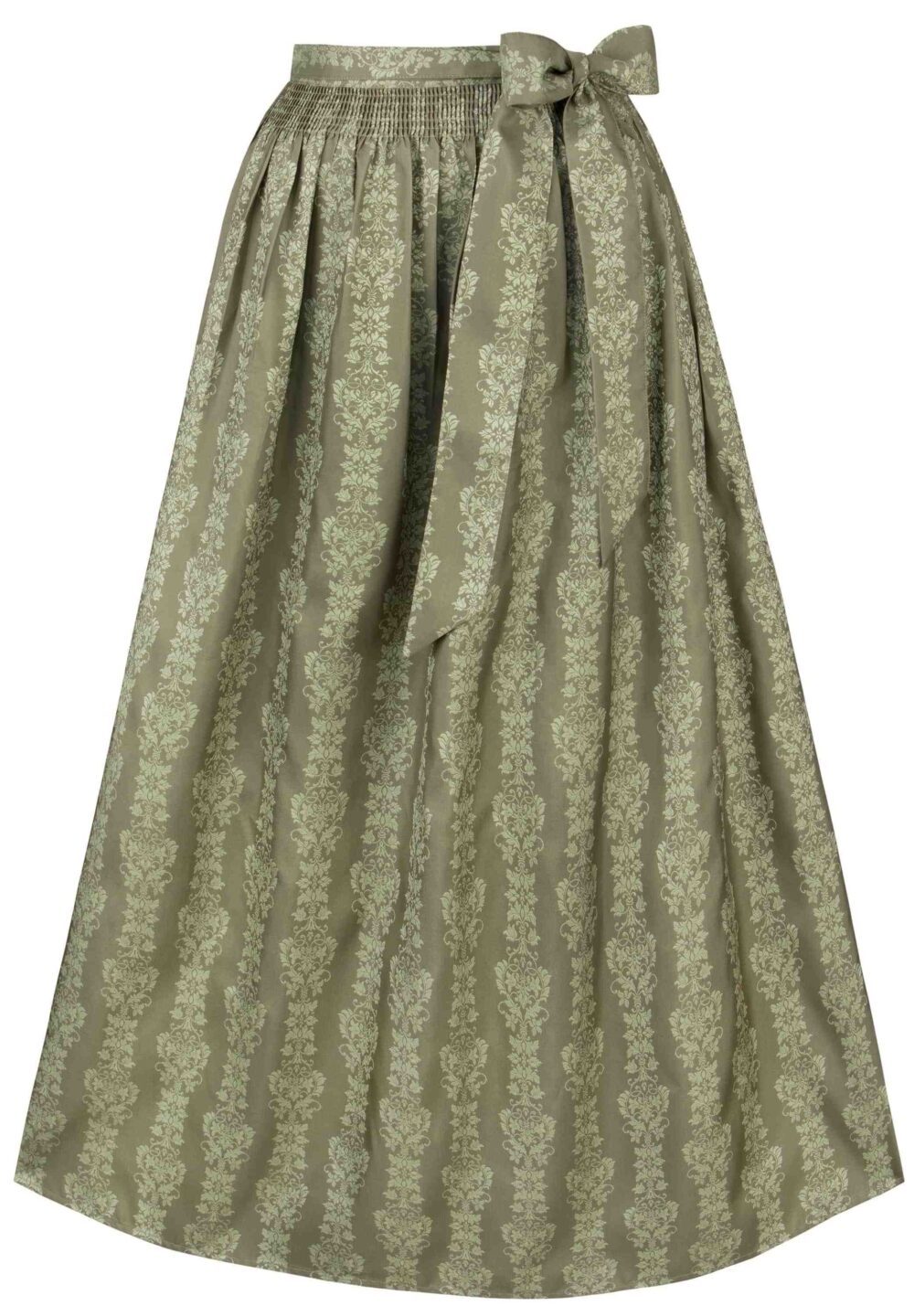 Dirndlschürze Jacquard in moosgrün