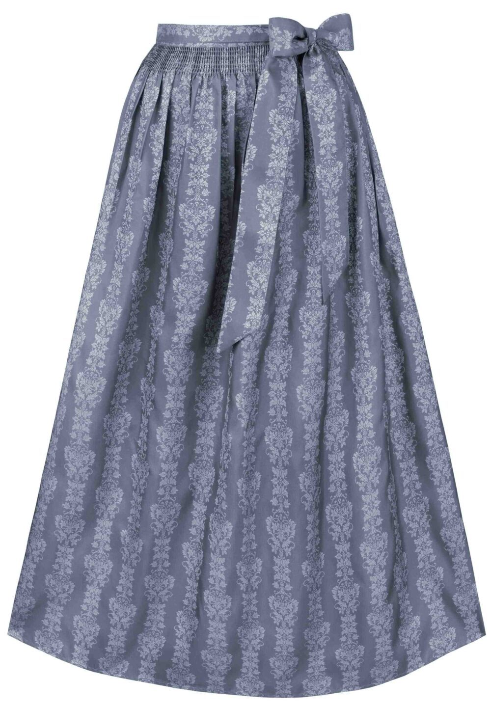 Dirndlschürze Jacquard in rauchblau