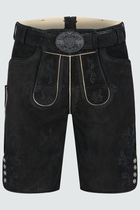 Lederhose Sylvar mit Gürtel