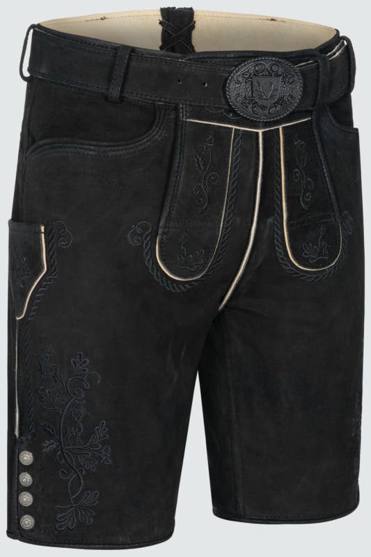 Alternative view of Lederhose Sylvar mit Gürtel