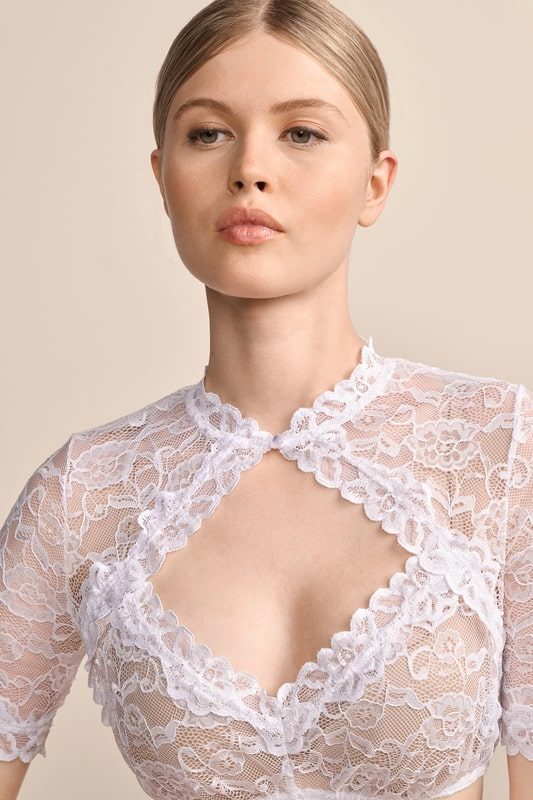 Alternative view of Dirndlbluse Josefa