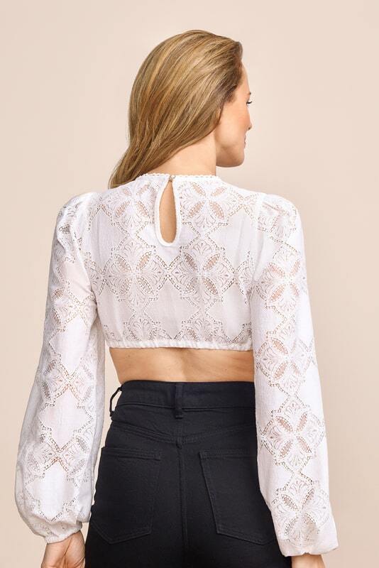 Alternative view of Dirndlbluse Laelia