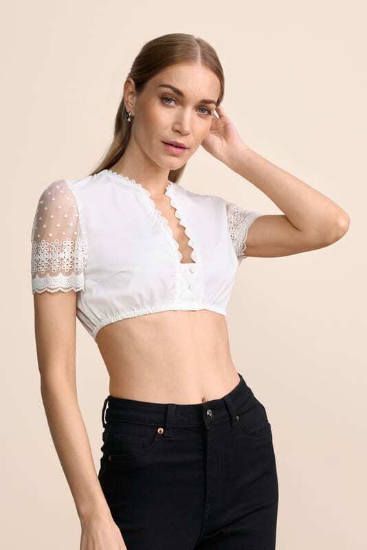 Dirndlbluse Lysiane