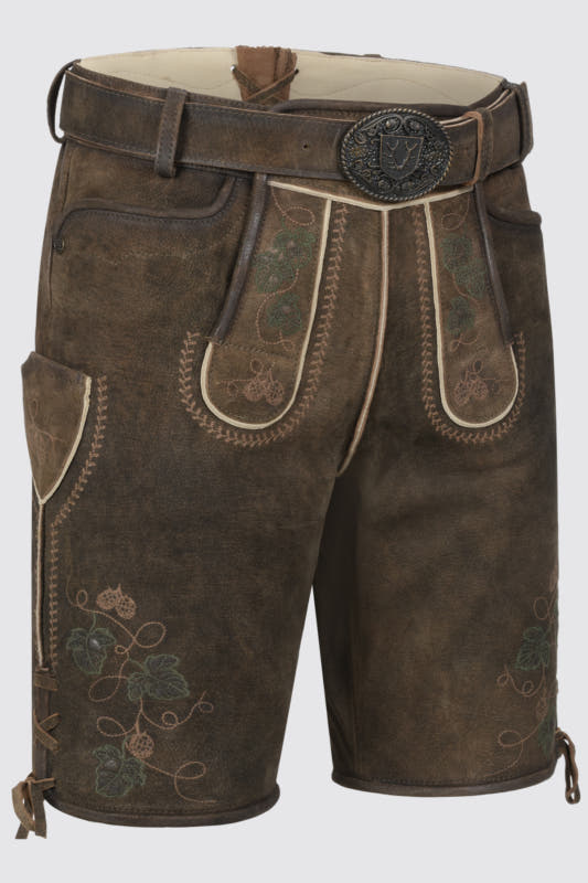 Alternative view of Lederhose Nikolas mit Gürtel