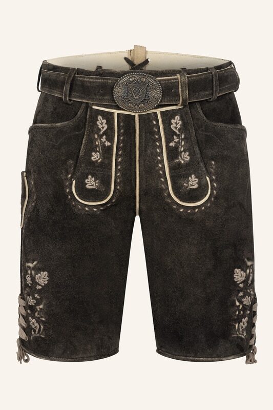 Lederhose Calle mit Gürtel