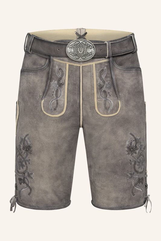 Lederhose Mirko mit Gürtel