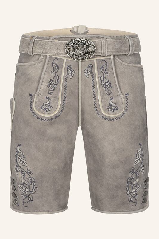 Lederhose Anakin mit Gürtel