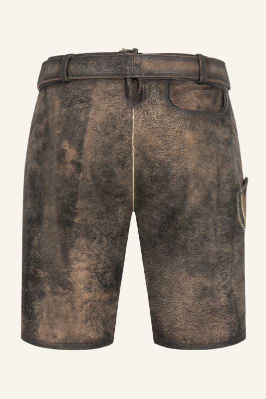 Lederhose Arijus mit Gürtel – Bild 6