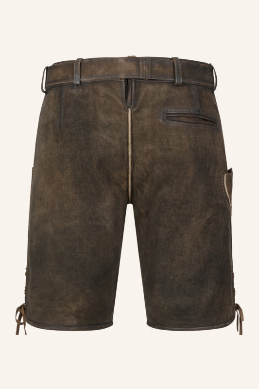 Lederhose Nikolas mit Gürtel – Bild 6