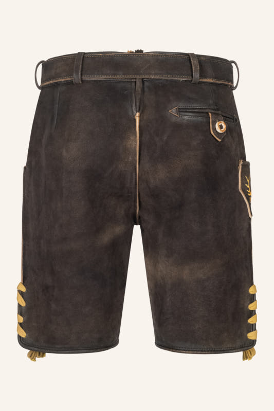 Lederhose Tilo mit Gürtel – Bild 6