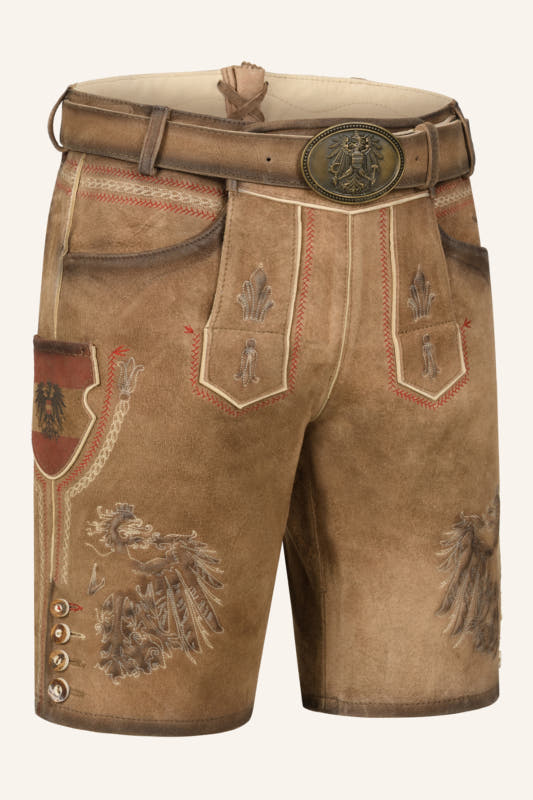 Alternative view of Lederhose Mei Hoamat mit Gürte