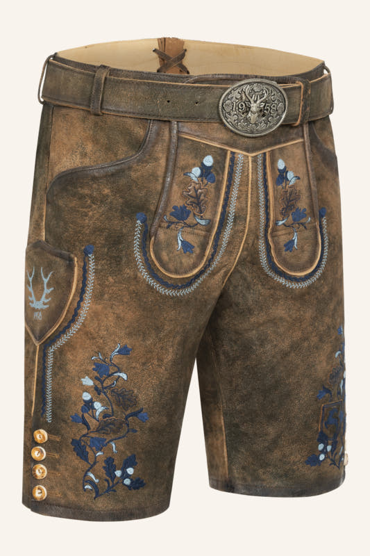 Alternative view of Lederhose Azzuro mit Gürtel