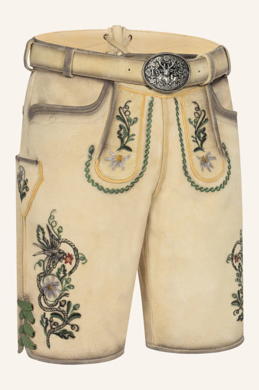 Alternative view of Lederhose Darian mit Gürtel