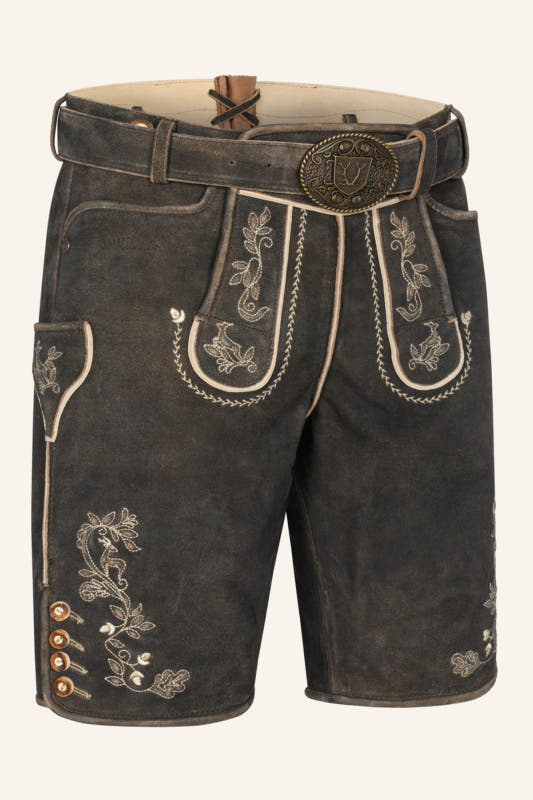 Alternative view of Lederhose Arendt mit Gürtel