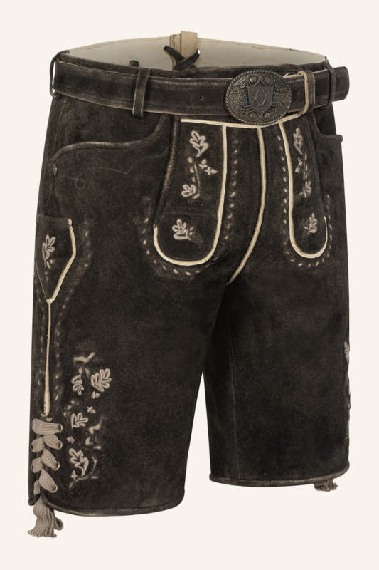 Alternative view of Lederhose Calle mit Gürtel