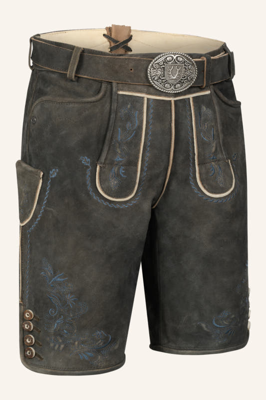 Alternative view of Lederhose Yanis mit Gürtel